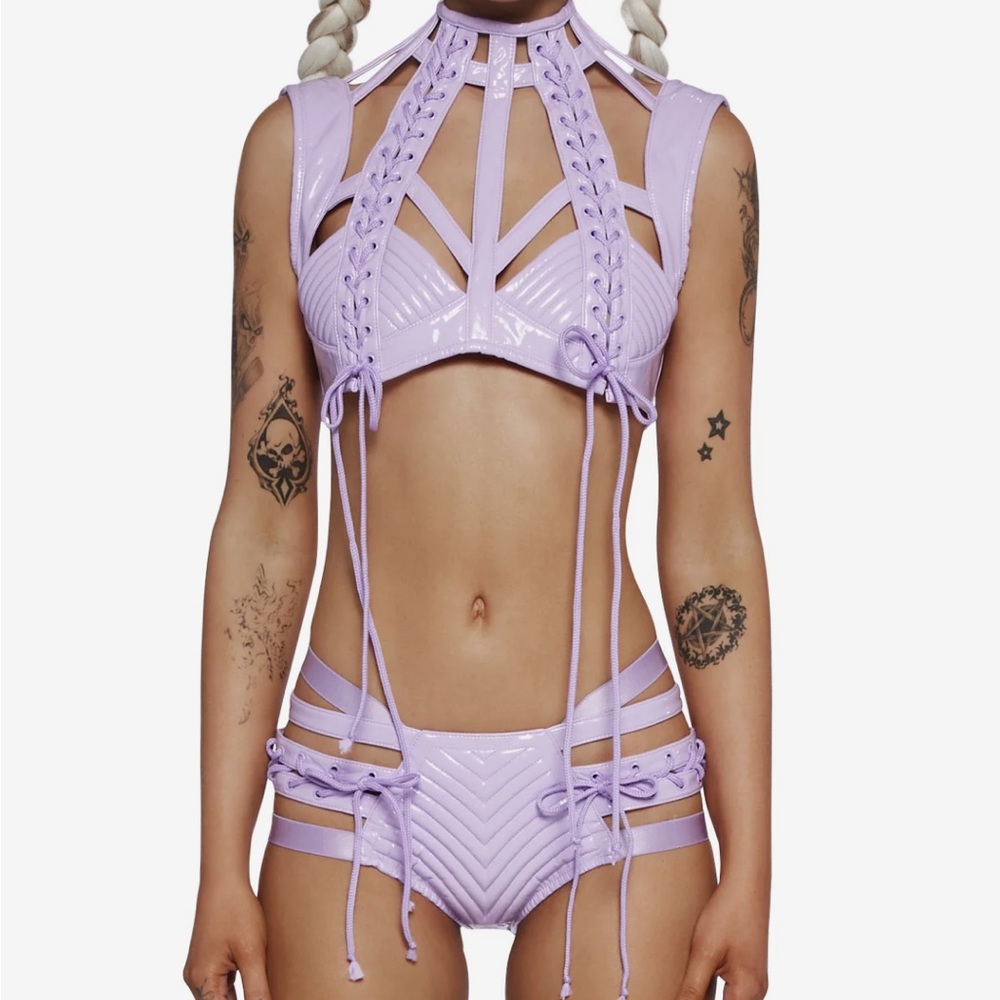 Dolls kill purple rave set